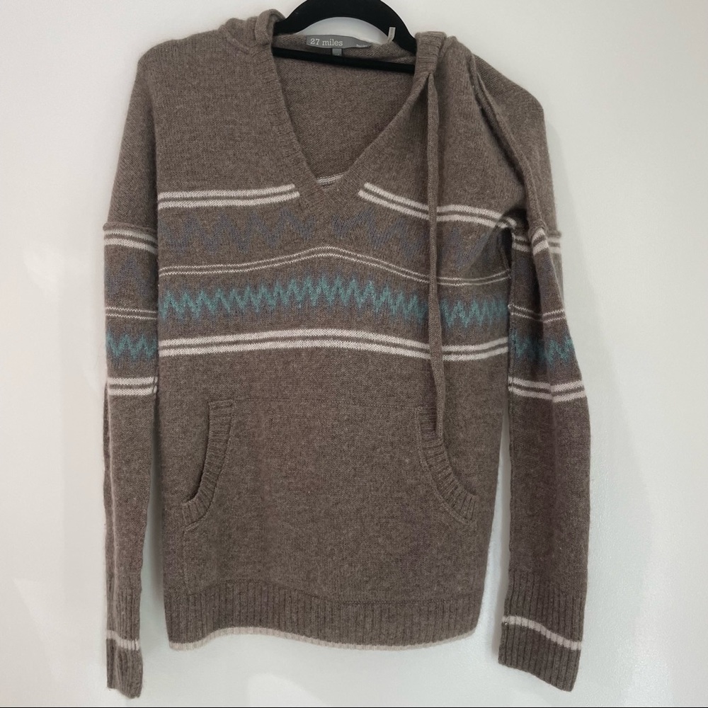 27 Miles Cashmere Hoodie